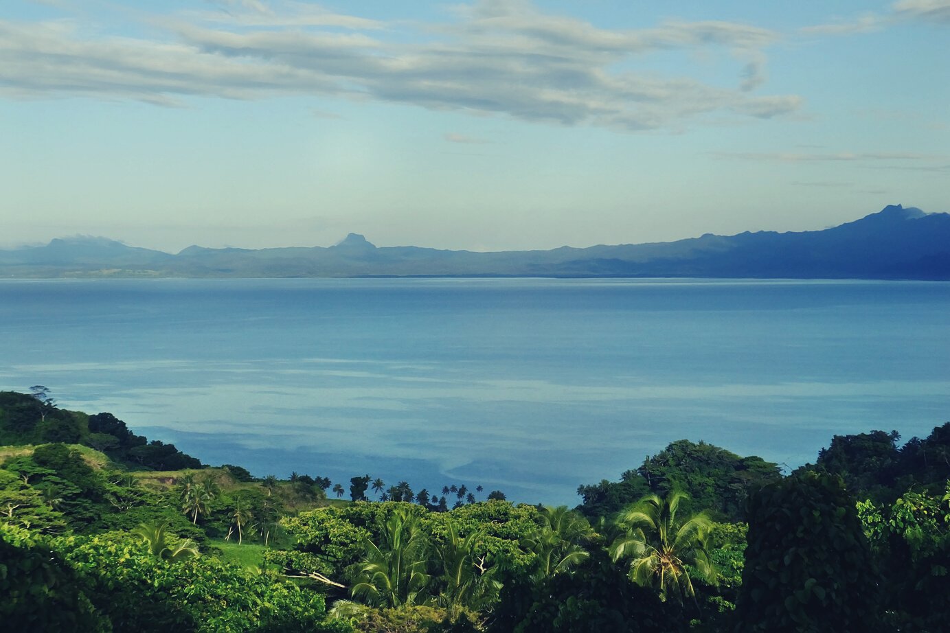 Savusavu bay, Vanua Levu island, Fiji